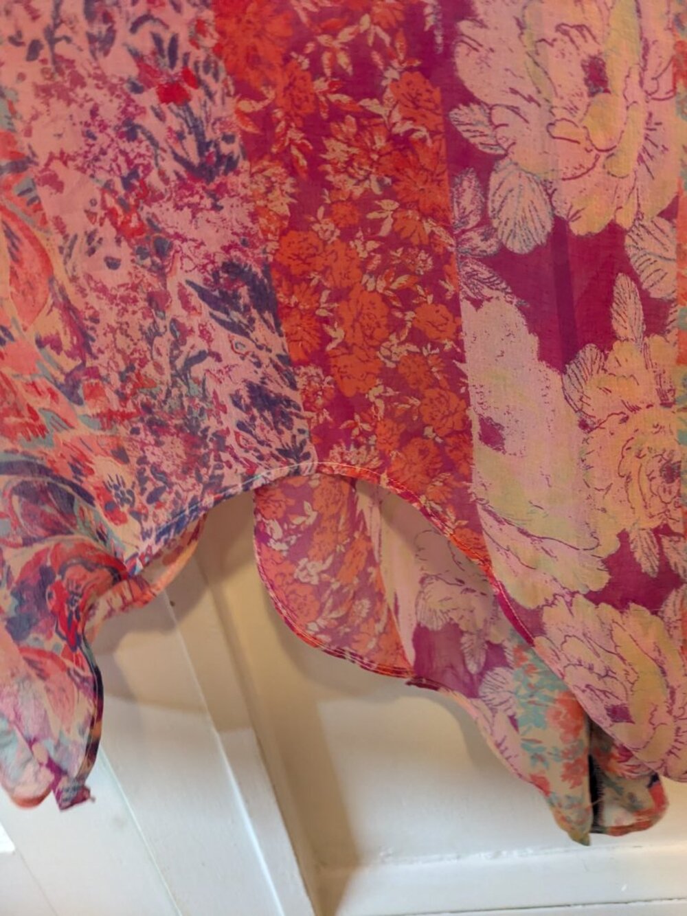 Free People Pink All The Pretty Things Tunic Slip Dress - Picture 8 of 16